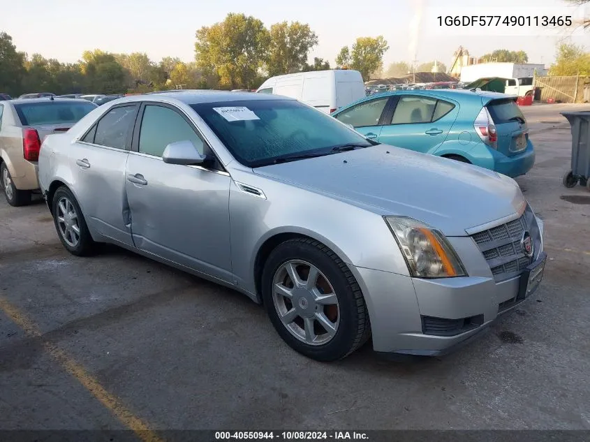 1G6DF577490113465 2009 Cadillac Cts Standard