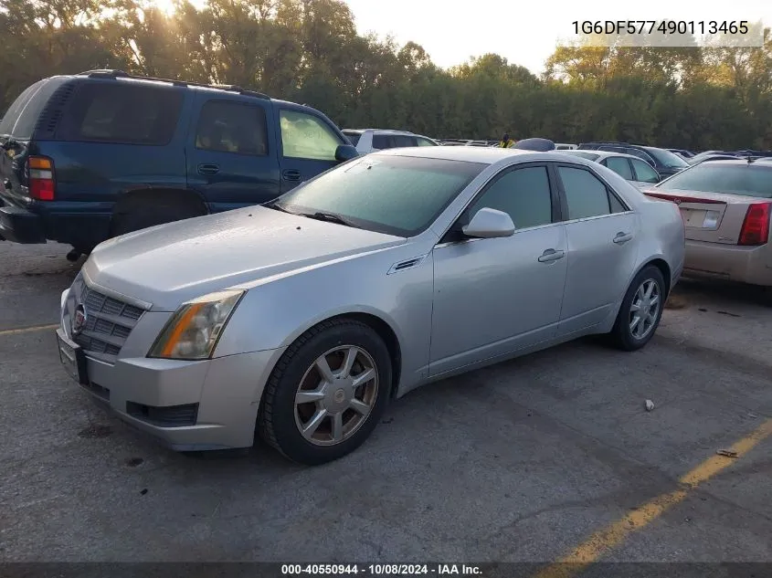 1G6DF577490113465 2009 Cadillac Cts Standard