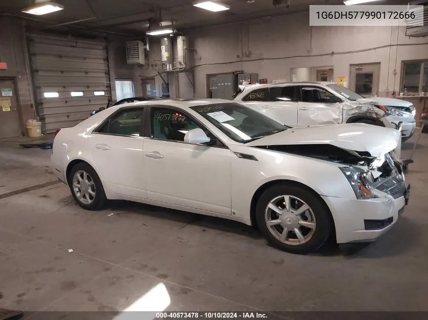 2009 Cadillac Cts Standard VIN: 1G6DH577990172666 Lot: 40573478