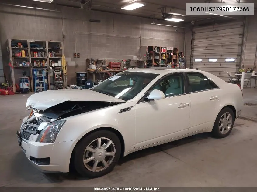 2009 Cadillac Cts Standard VIN: 1G6DH577990172666 Lot: 40573478