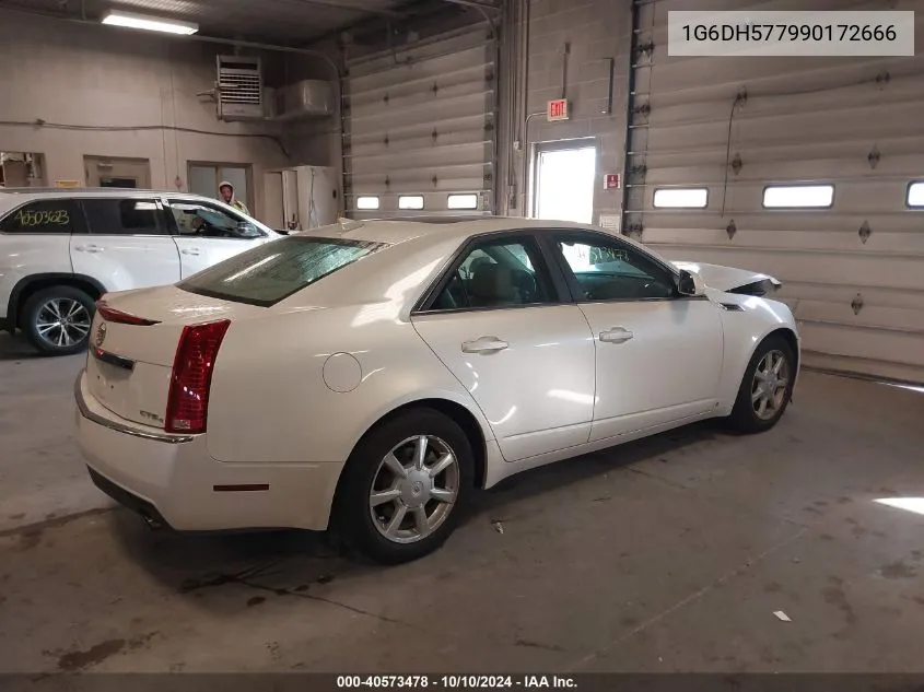 2009 Cadillac Cts Standard VIN: 1G6DH577990172666 Lot: 40573478