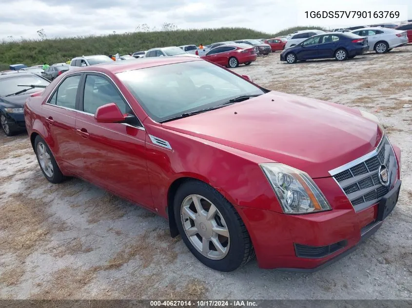 2009 Cadillac Cts Standard VIN: 1G6DS57V790163769 Lot: 40627014