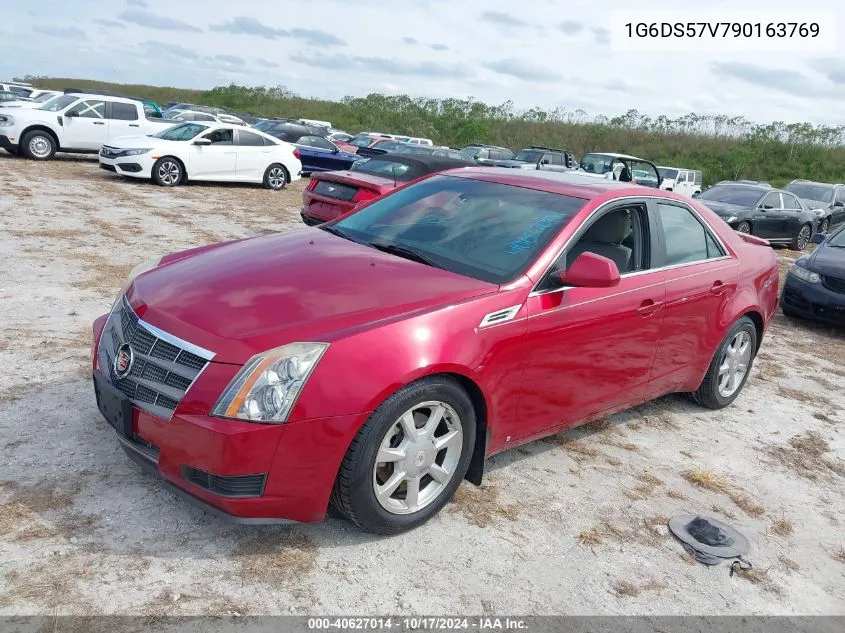 2009 Cadillac Cts Standard VIN: 1G6DS57V790163769 Lot: 40627014