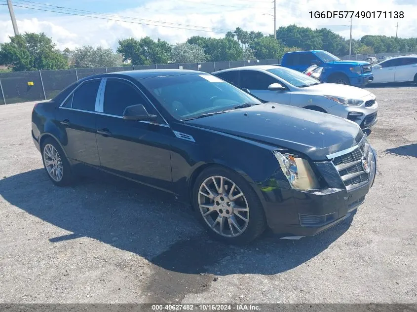 1G6DF577490171138 2009 Cadillac Cts Standard