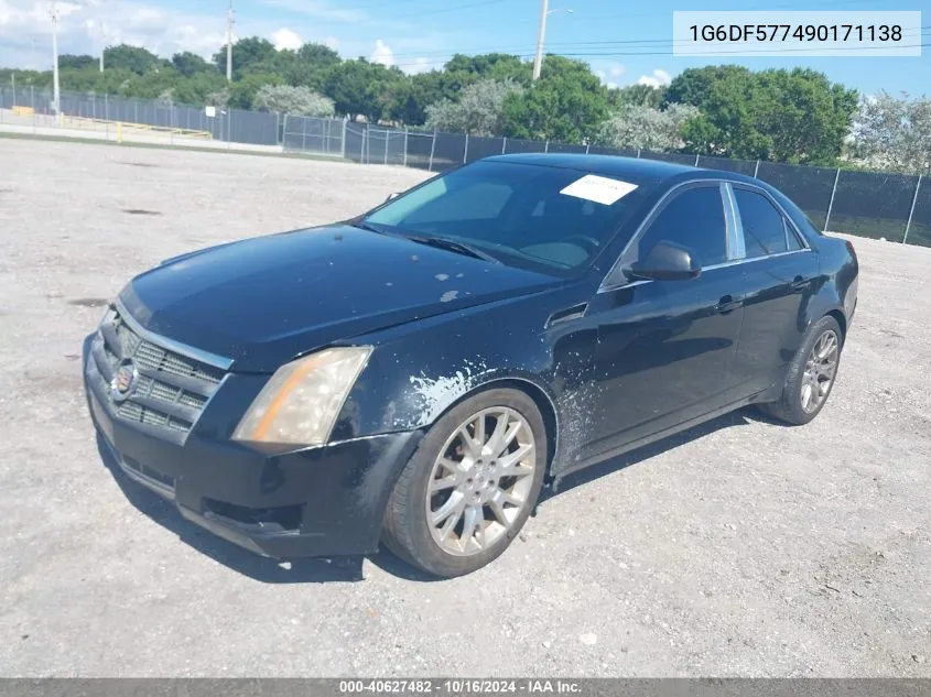 1G6DF577490171138 2009 Cadillac Cts Standard