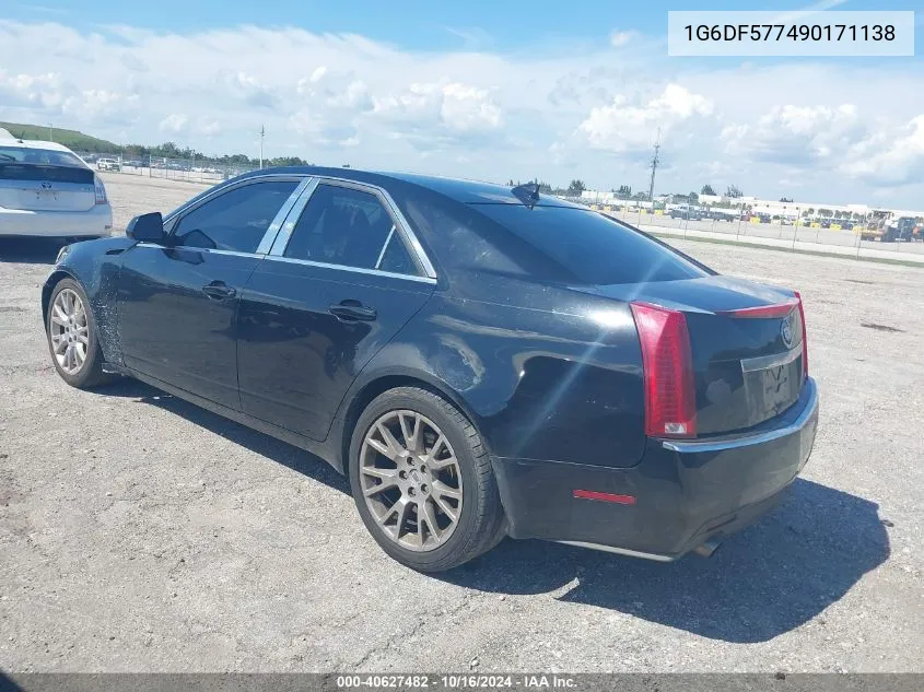 1G6DF577490171138 2009 Cadillac Cts Standard