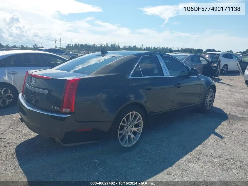 1G6DF577490171138 2009 Cadillac Cts Standard