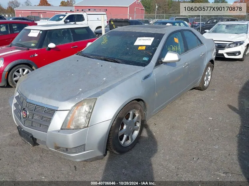 2009 Cadillac Cts Standard VIN: 1G6DG577X90170878 Lot: 40706846