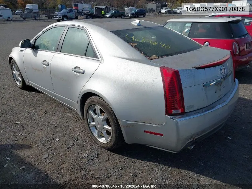 2009 Cadillac Cts Standard VIN: 1G6DG577X90170878 Lot: 40706846