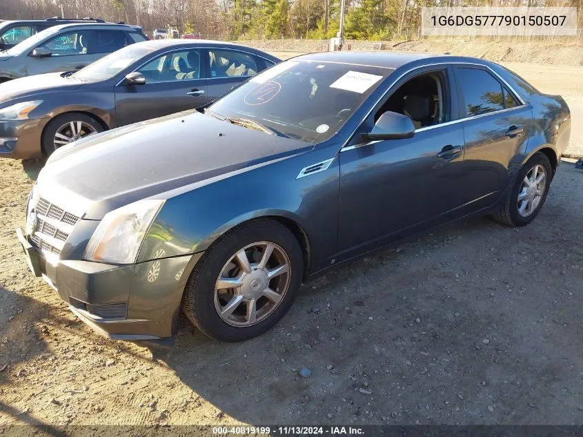 2009 Cadillac Cts Standard VIN: 1G6DG577790150507 Lot: 40819199