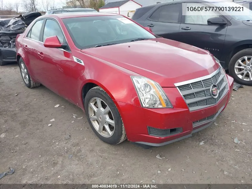 1G6DF577790139221 2009 Cadillac Cts Standard