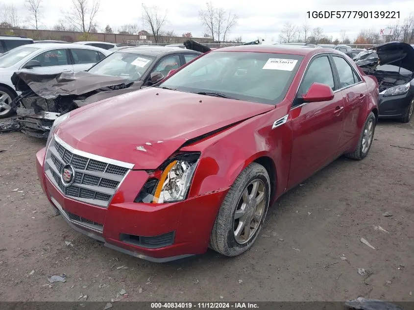 1G6DF577790139221 2009 Cadillac Cts Standard