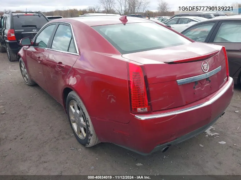 1G6DF577790139221 2009 Cadillac Cts Standard