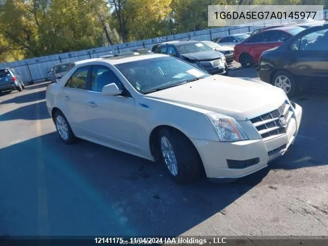 2010 Cadillac Cts Sedan VIN: 1G6DA5EG7A0145977 Lot: 12141175