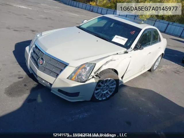 2010 Cadillac Cts Sedan VIN: 1G6DA5EG7A0145977 Lot: 12141175