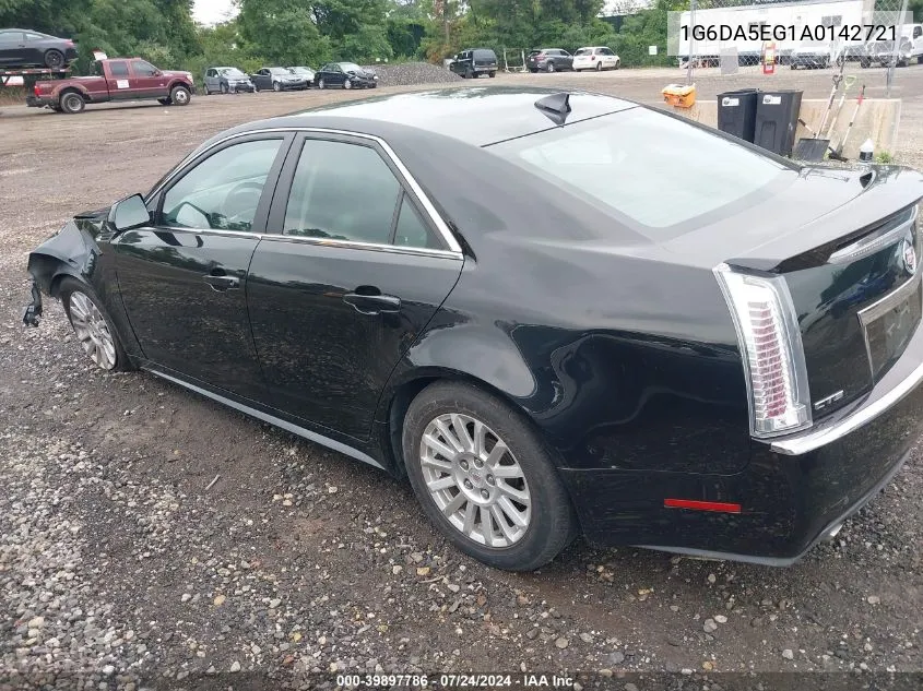 2010 Cadillac Cts Standard VIN: 1G6DA5EG1A0142721 Lot: 39897786