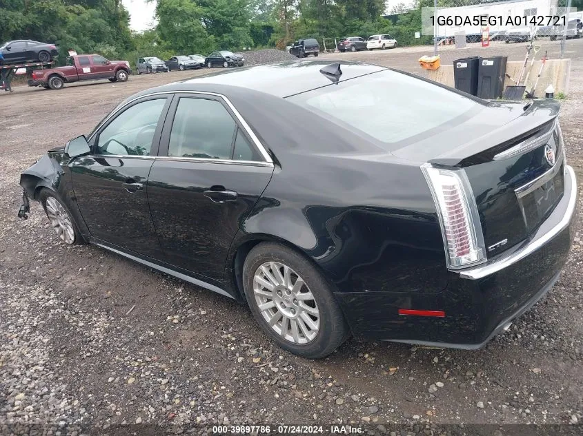 2010 Cadillac Cts Standard VIN: 1G6DA5EG1A0142721 Lot: 39897786