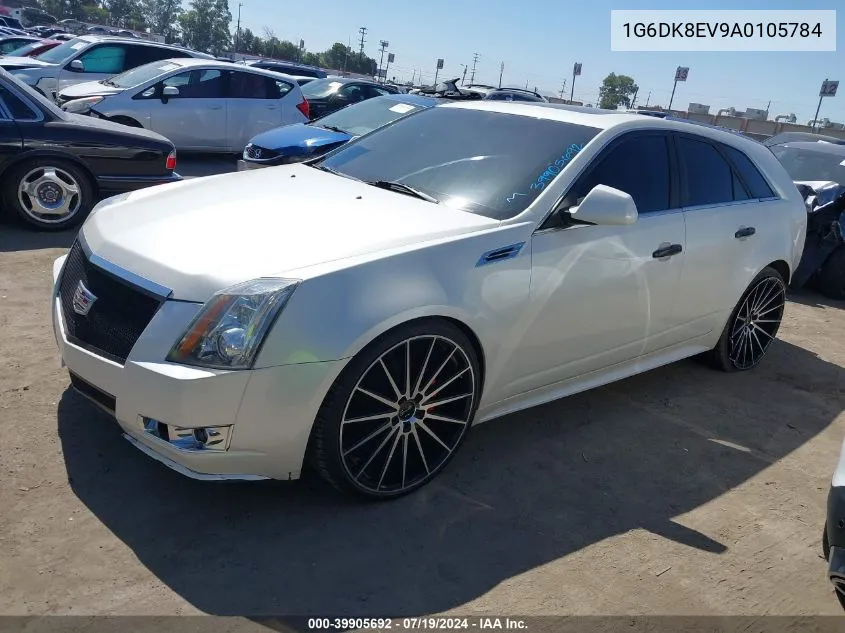 2010 Cadillac Cts Performance VIN: 1G6DK8EV9A0105784 Lot: 39905692