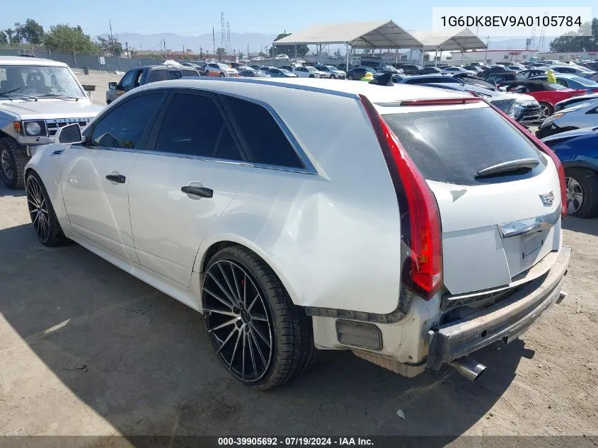 1G6DK8EV9A0105784 2010 Cadillac Cts Performance