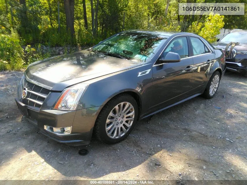 2010 Cadillac Cts Premium VIN: 1G6DS5EV7A0141861 Lot: 40108581