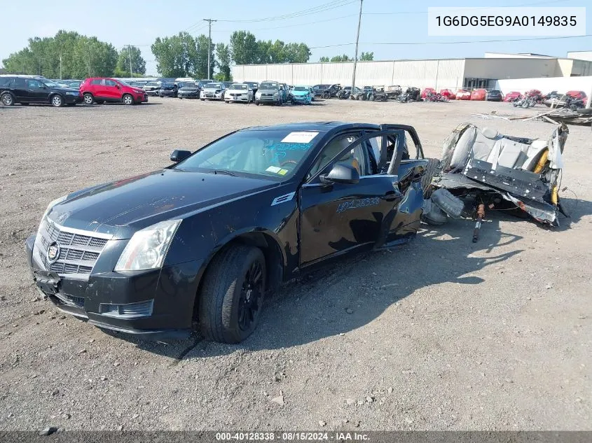 1G6DG5EG9A0149835 2010 Cadillac Cts Luxury