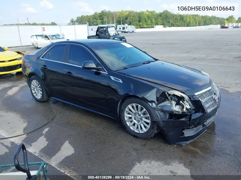 1G6DH5EG9A0106643 2010 Cadillac Cts Luxury