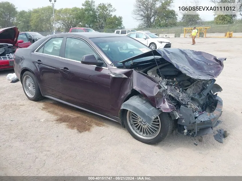 2010 Cadillac Cts Premium VIN: 1G6DS5EVXA0111012 Lot: 40151747