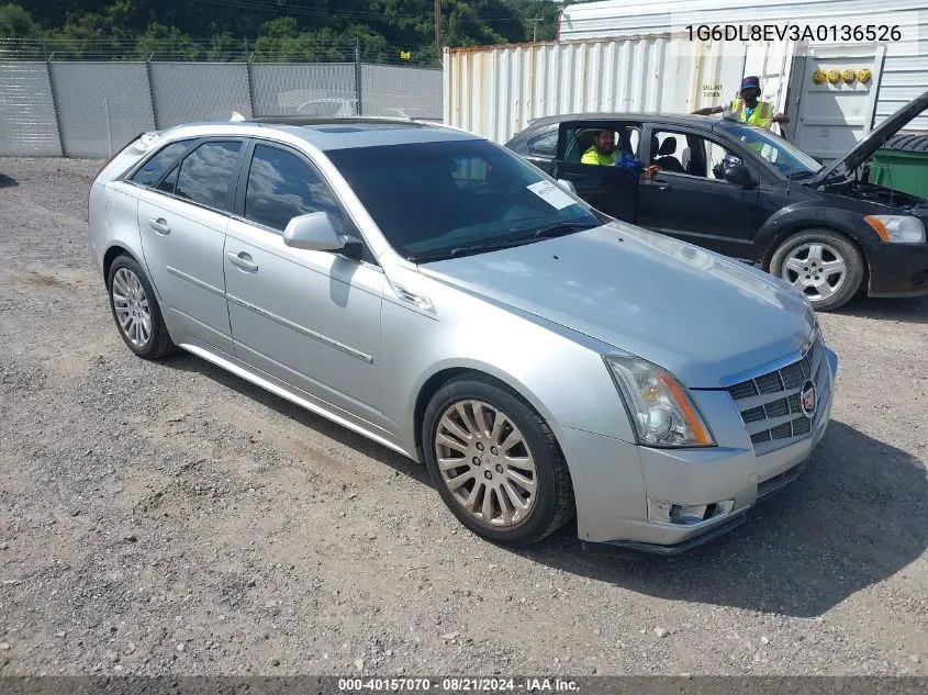 2010 Cadillac Cts Performance VIN: 1G6DL8EV3A0136526 Lot: 40157070