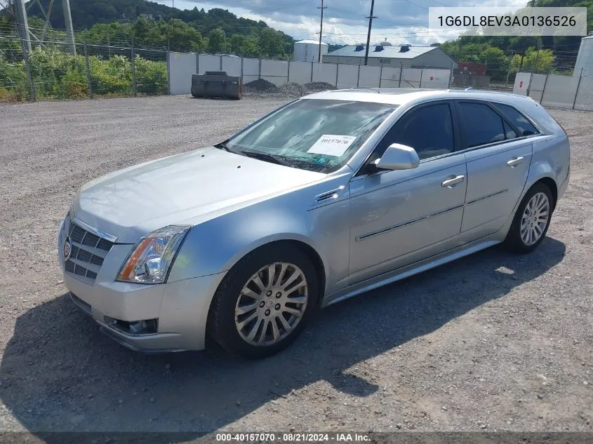 2010 Cadillac Cts Performance VIN: 1G6DL8EV3A0136526 Lot: 40157070