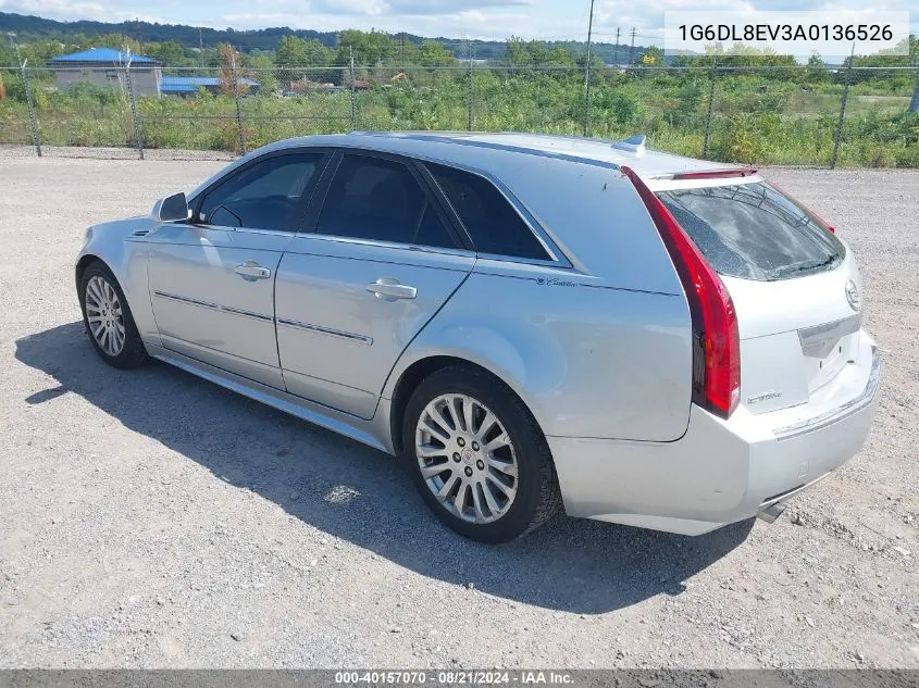 2010 Cadillac Cts Performance VIN: 1G6DL8EV3A0136526 Lot: 40157070