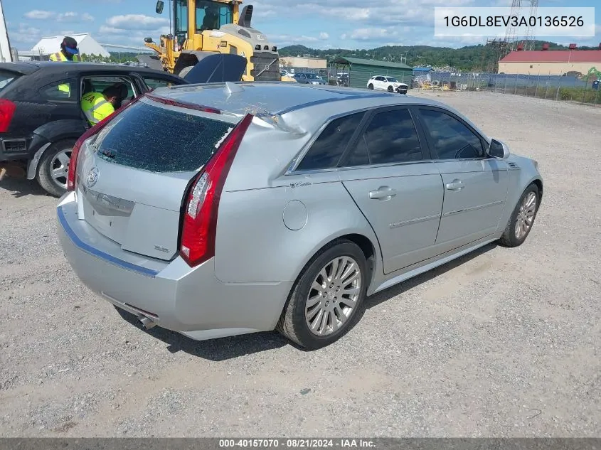 2010 Cadillac Cts Performance VIN: 1G6DL8EV3A0136526 Lot: 40157070