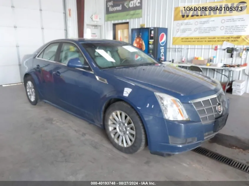 1G6DG5EG8A0105373 2010 Cadillac Cts Luxury