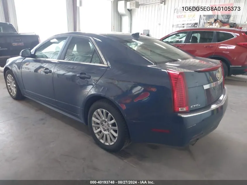 1G6DG5EG8A0105373 2010 Cadillac Cts Luxury