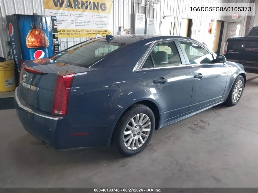 2010 Cadillac Cts Luxury VIN: 1G6DG5EG8A0105373 Lot: 40193748