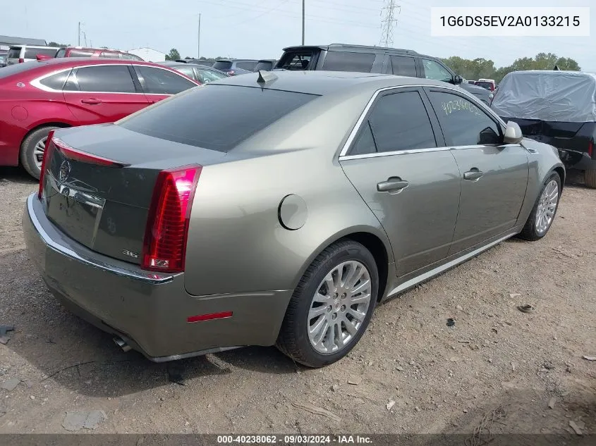 1G6DS5EV2A0133215 2010 Cadillac Cts Premium