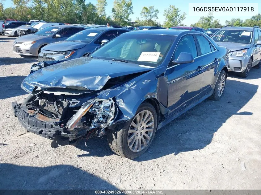 1G6DS5EV0A0117918 2010 Cadillac Cts Premium