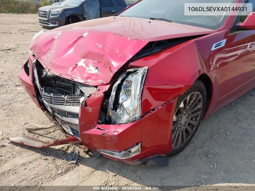 2010 Cadillac Cts Standard VIN: 1G6DL5EVXA0144931 Lot: 40254540