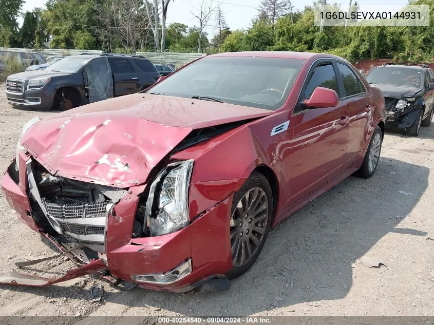 2010 Cadillac Cts Standard VIN: 1G6DL5EVXA0144931 Lot: 40254540