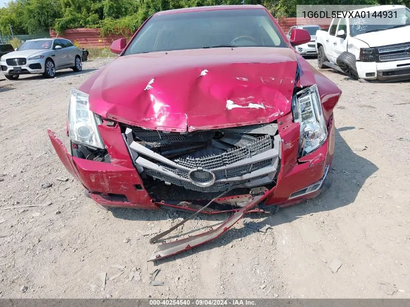 1G6DL5EVXA0144931 2010 Cadillac Cts Standard