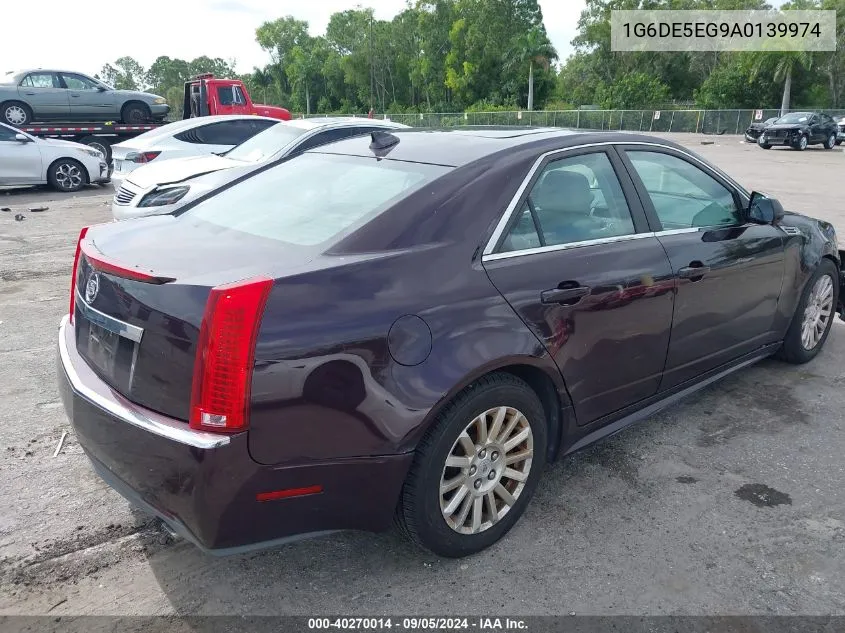 1G6DE5EG9A0139974 2010 Cadillac Cts Luxury