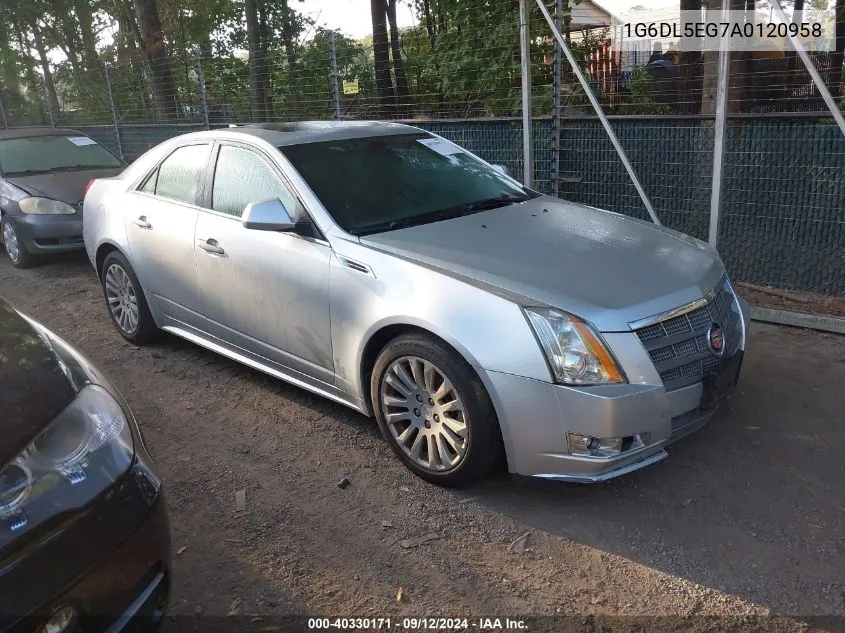 2010 Cadillac Cts Performance VIN: 1G6DL5EG7A0120958 Lot: 40330171