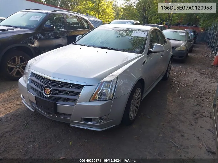 1G6DL5EG7A0120958 2010 Cadillac Cts Performance