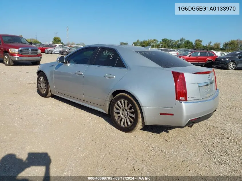 1G6DG5EG1A0133970 2010 Cadillac Cts Luxury