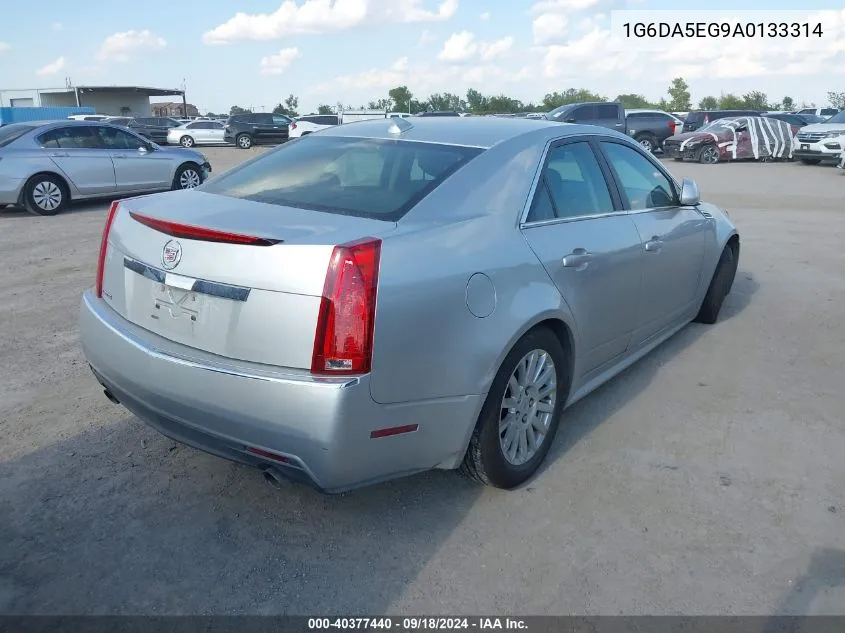 2010 Cadillac Cts Standard VIN: 1G6DA5EG9A0133314 Lot: 40377440