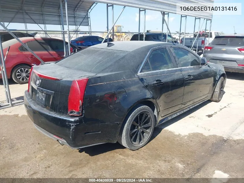 1G6DE5EG1A0131416 2010 Cadillac Cts Luxury