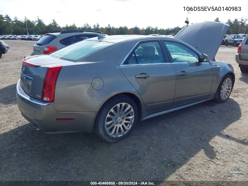 1G6DS5EV5A0140983 2010 Cadillac Cts Premium