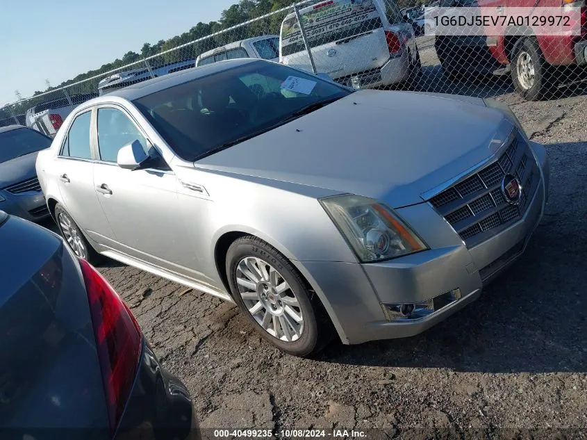 2010 Cadillac Cts Standard VIN: 1G6DJ5EV7A0129972 Lot: 40499235