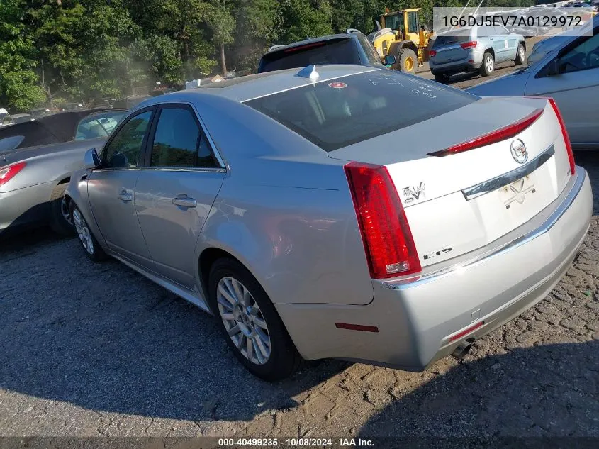 2010 Cadillac Cts Standard VIN: 1G6DJ5EV7A0129972 Lot: 40499235