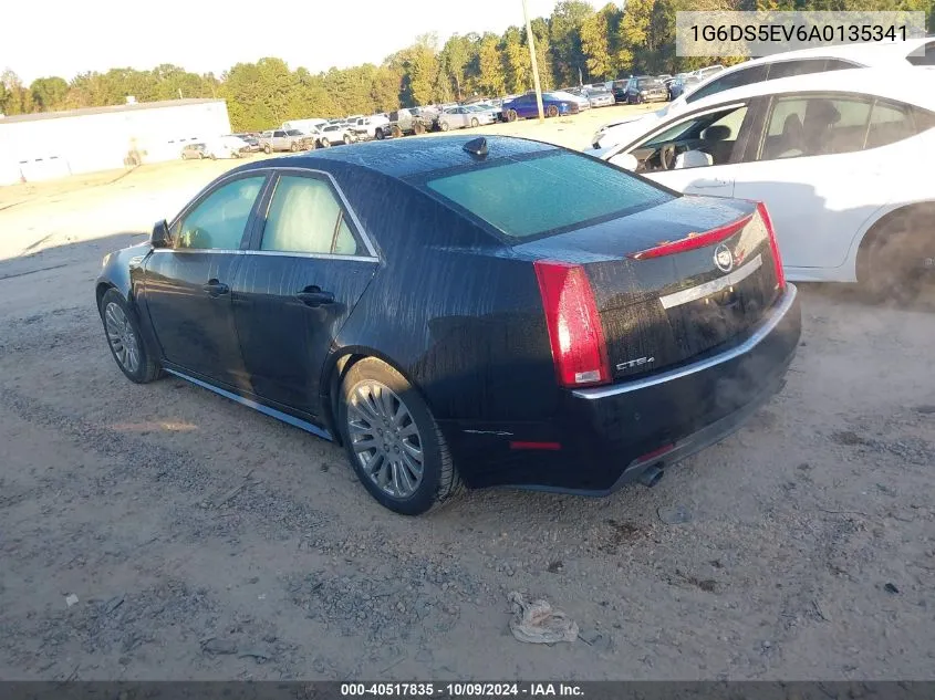 2010 Cadillac Cts Premium VIN: 1G6DS5EV6A0135341 Lot: 40517835