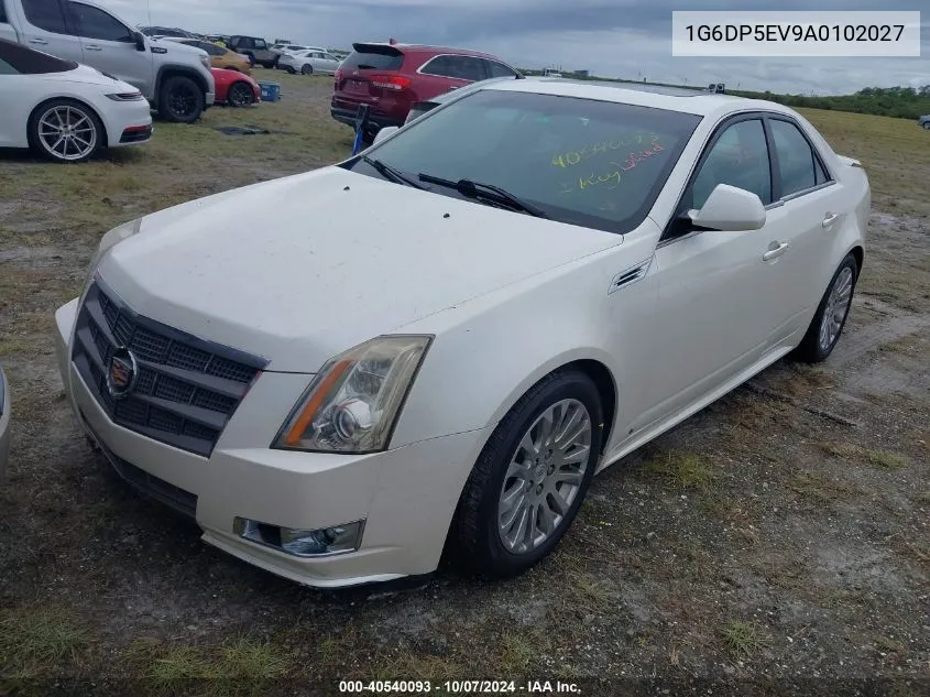 2010 Cadillac Cts Premium VIN: 1G6DP5EV9A0102027 Lot: 40540093